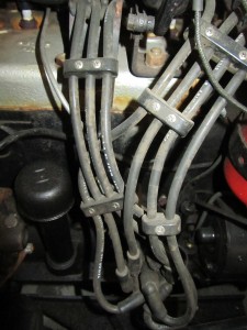 Flathead 6 Plug Wires Spaced - the cure to misfiring!