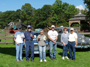 Plymouth Club September 11 Hancock Group with donuts
